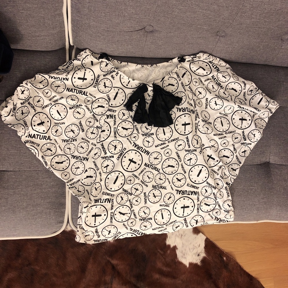 Natural Element oversized T-shirt fits size S-M